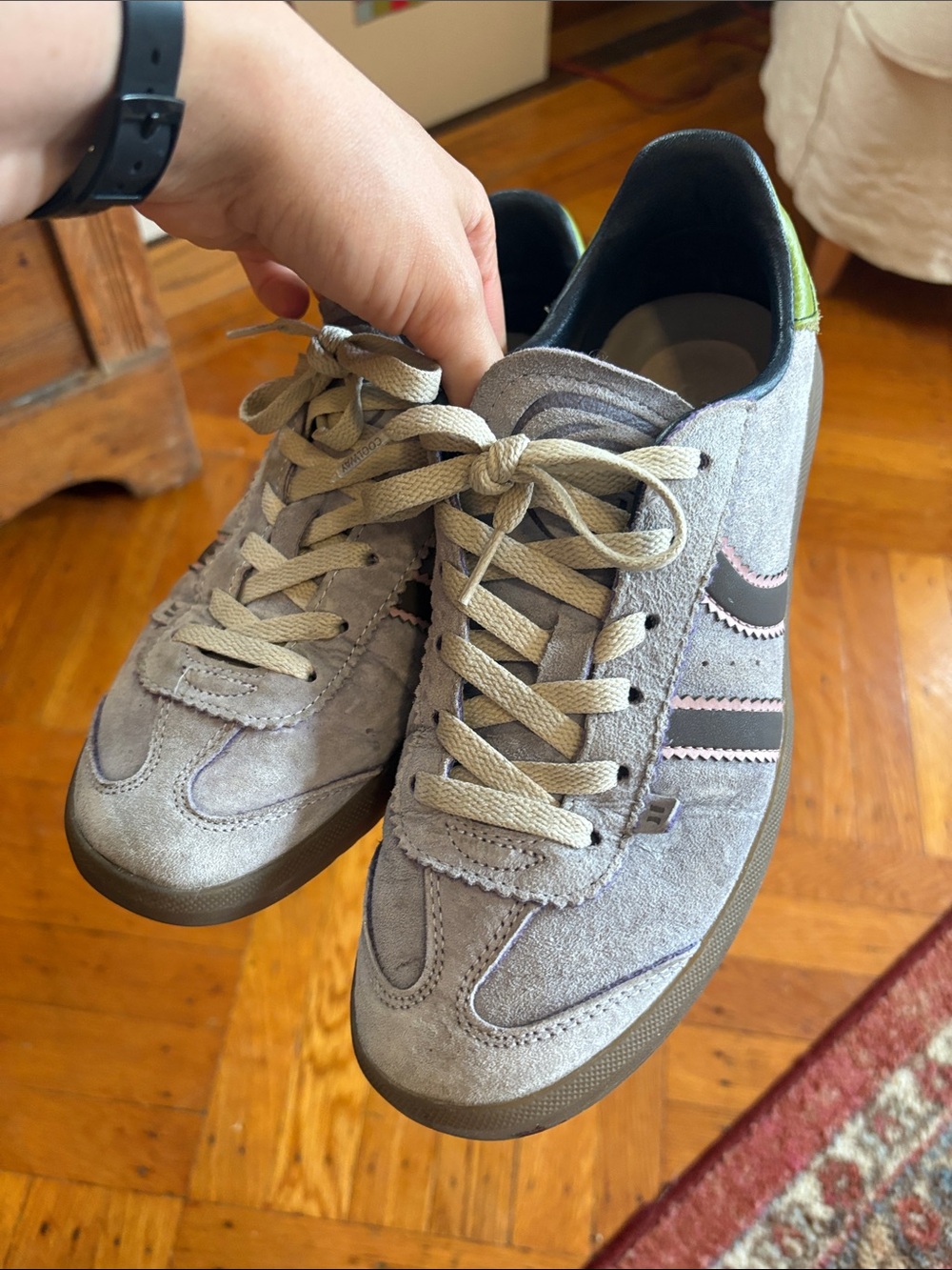 Blue coolway sneakers